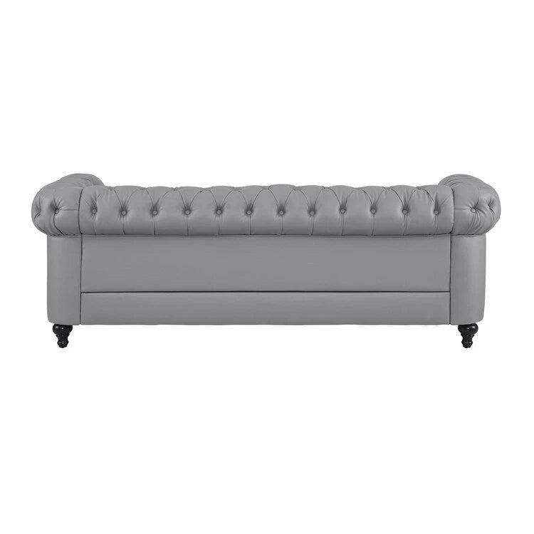 Canapé Chesterfield Emery, confort luxueux pour salons chaleureux, canapé moderne milieu de siècle, élégance et sérénité, 3 places