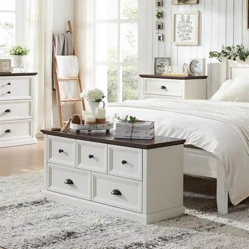 Banc de placard de rangement - 15.86D x 45W x 21.14H