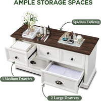 Banc de placard de rangement - 15.86D x 45W x 21.14H