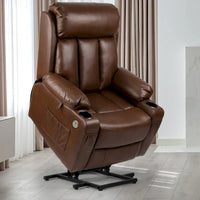 Fauteuil de massage inclinable en PU Moasis