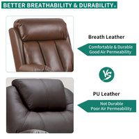 Fauteuil de massage inclinable en PU Moasis