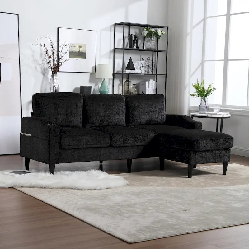 Canapé de Rangement / Canapé Sectionnel Confortable pour Salon Chambre Appartement