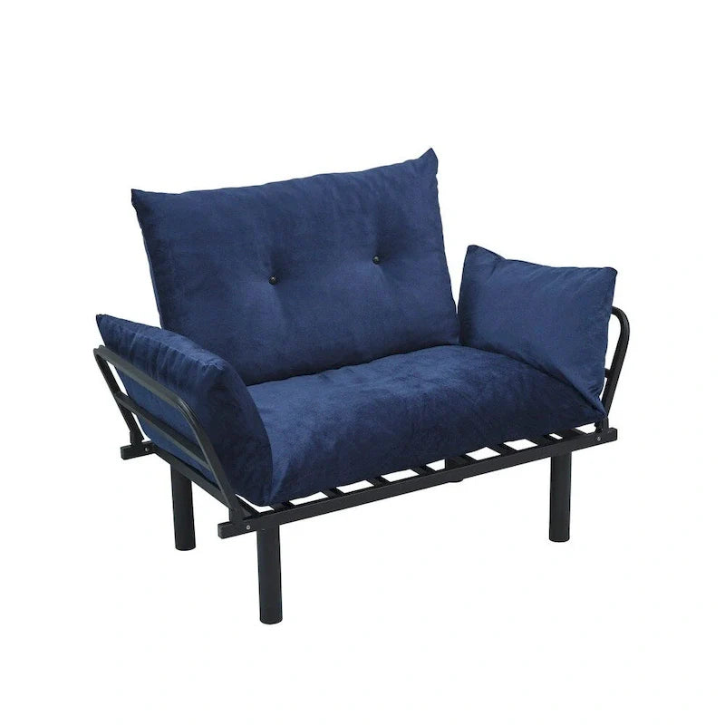 Causeuse futon Sona, cadre pliable