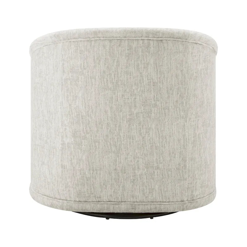 Fauteuil d'appoint pivotant en tissu Margareth