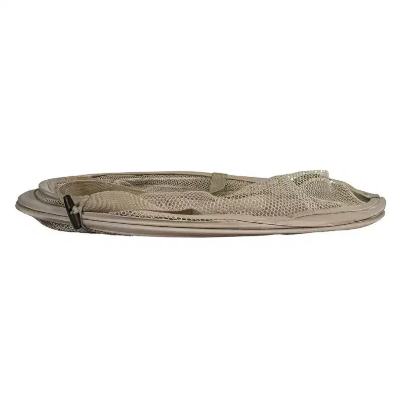 Panier à linge escamotable en maille, cadre en acier à ressort, doublure en maille pour circulation d'air, grande capacité, installation facile, rangement compact