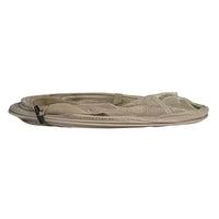 Panier à linge escamotable en maille, cadre en acier à ressort, doublure en maille pour circulation d'air, grande capacité, installation facile, rangement compact