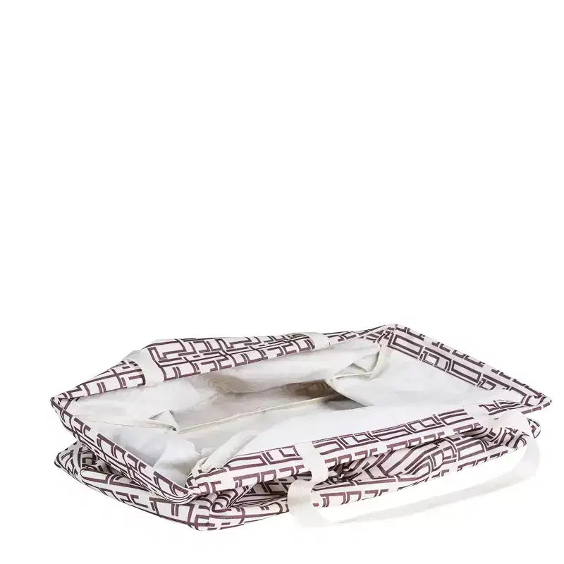 Sac fourre-tout utilitaire en toile avec poignées, fourre-tout Krush rectangulaire, doublure en vinyle résistante à l'eau, grande capacité, durable et polyvalent