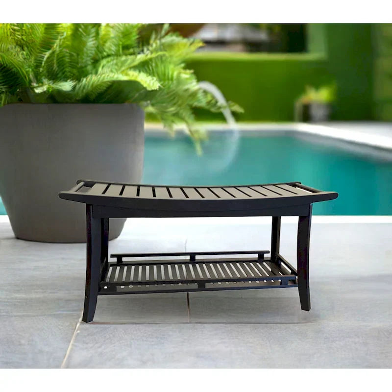 Banc de spa Premier 39 en bambou massif