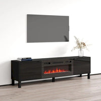 Meuble TV cheminée Rustico BL-01