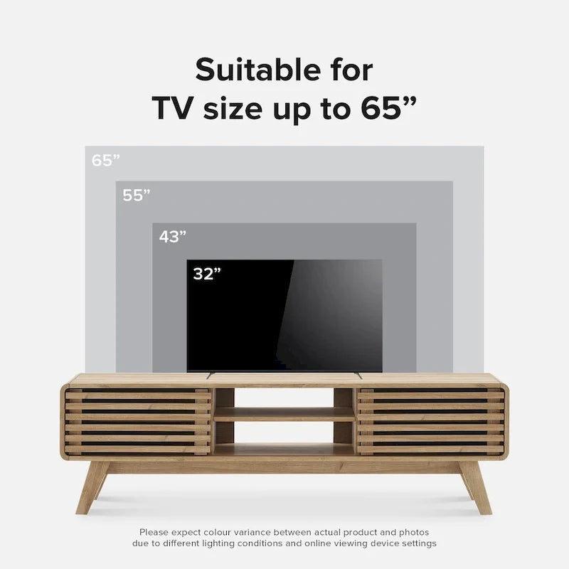 Meuble TV moderne du milieu du siècle Mopio Ensley 59