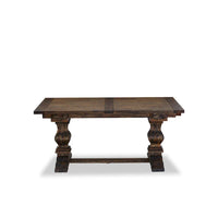 Ensemble de salle à manger 11 pièces East West Furniture - une table à manger et 10 chaises en tissu lin sable clair (options de finition)