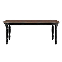 Table à manger bicolore antique champêtre Mackenzie par iNSPIRE Q Classic