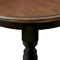 Table à manger bicolore antique champêtre Mackenzie par iNSPIRE Q Classic