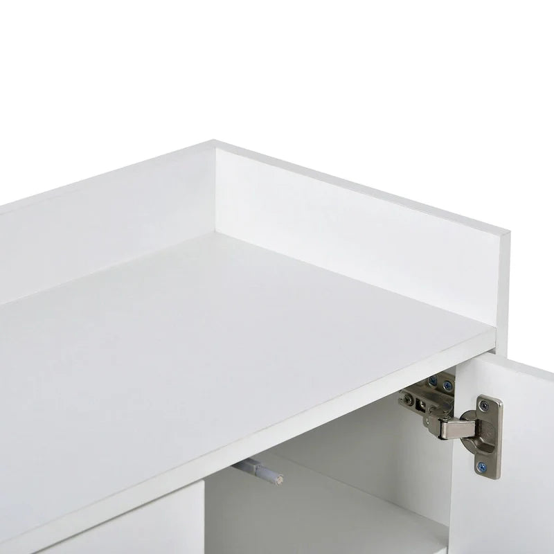 Meuble buffet avec grand espace de rangement - 60 L x 15,7 P x 33,8 H