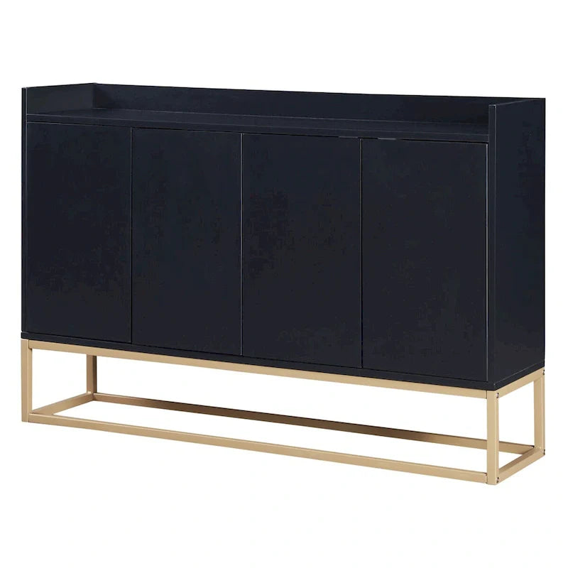 Meuble buffet avec grand espace de rangement - 60 L x 15,7 P x 33,8 H