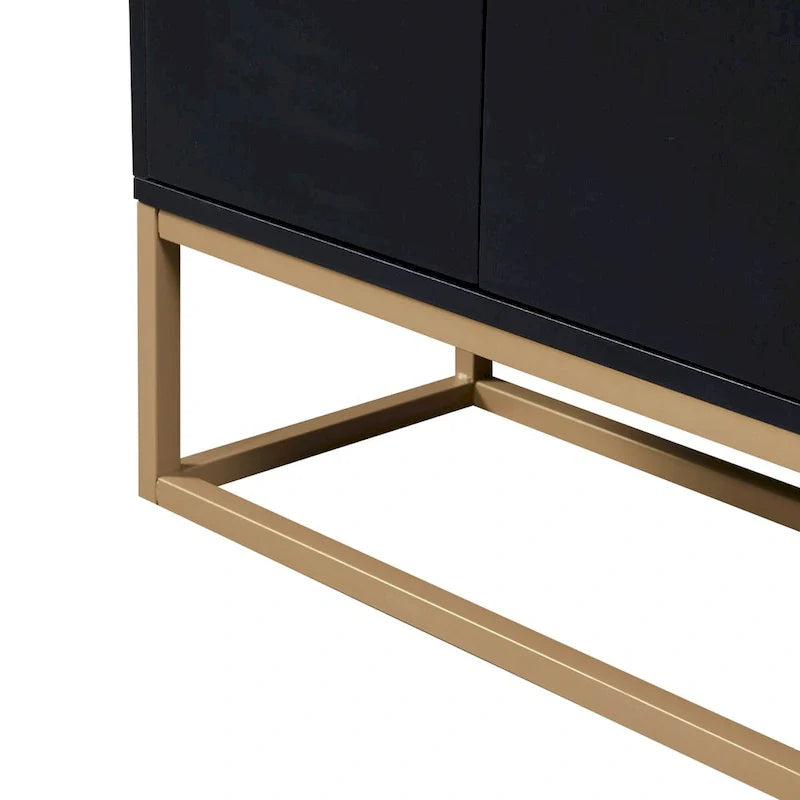 Meuble buffet avec grand espace de rangement - 60 L x 15,7 P x 33,8 H