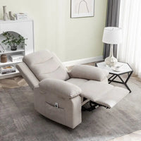Fauteuil Inclinable Électrique GEITIN avec Fonction Massage Réglable et Système de Chauffage