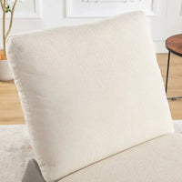 Chaise berçante inclinable moderne, fauteuil berçant confortable pour chambre de bébé avec repose-pieds, fauteuil de lecture d'appoint, fauteuil de détente rembourré