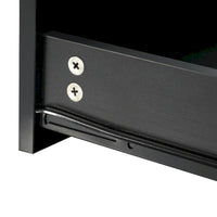 Table basse carrée rotative à 360° avec 2 tiroirs