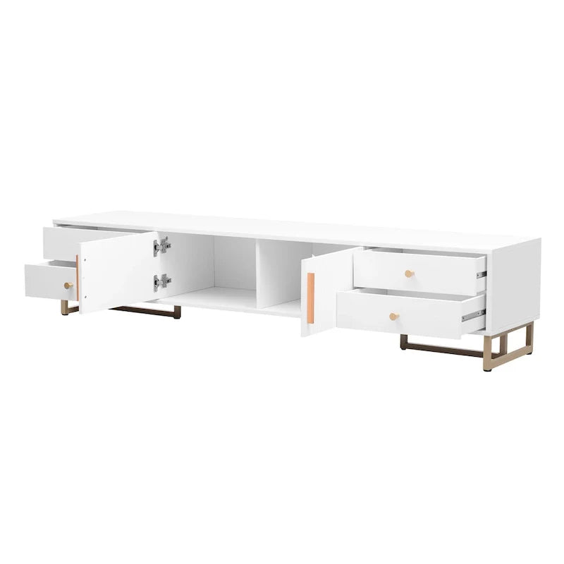 Armoire console TV mobilier pour salon