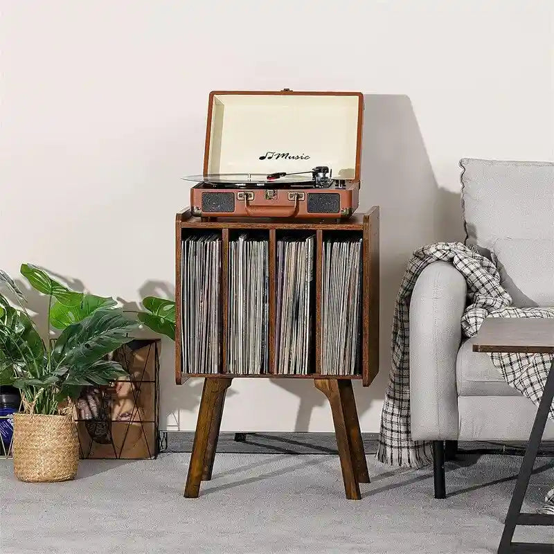 Petit support pour tourne-disque, largeur 11.7 po - 16.5 x 11.7 x 26.1