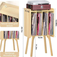 Petit support pour tourne-disque, largeur 11.7 po - 16.5 x 11.7 x 26.1
