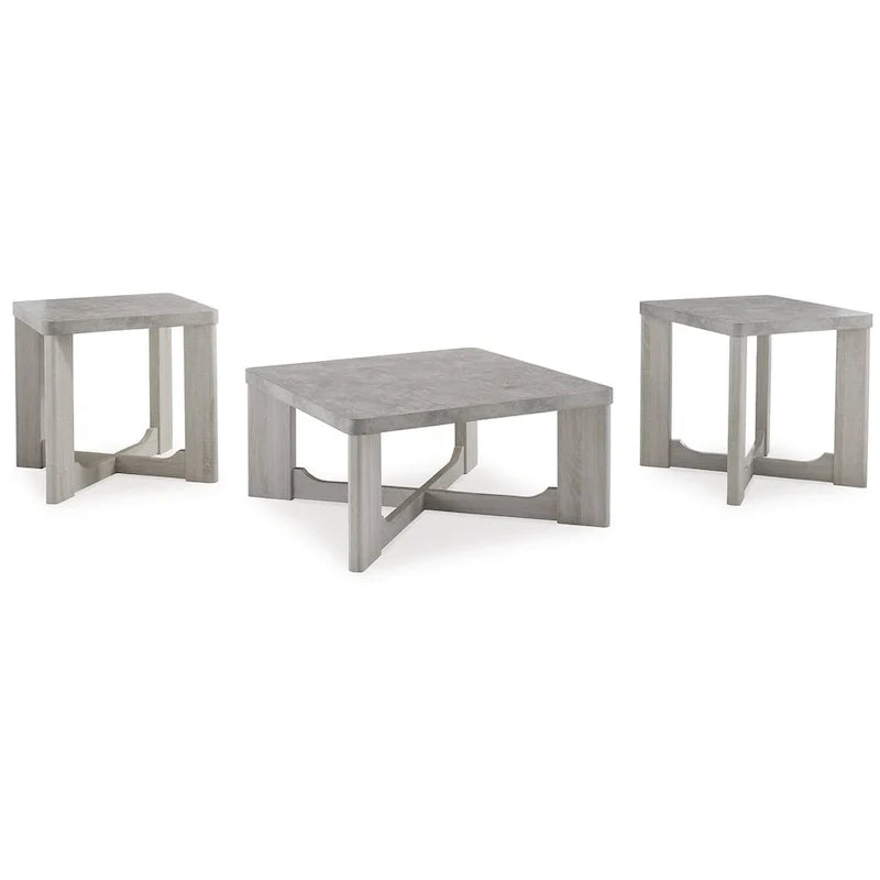 Signature Design by Ashley Garnilly table (lot de 3) - 35L x 35P x 17H