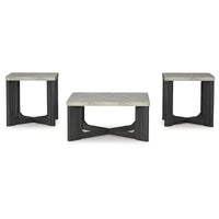 Signature Design by Ashley Garnilly table (lot de 3) - 35L x 35P x 17H