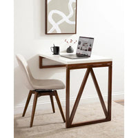 Table murale en bois Kate and Laurel Kaya - 24x33x31