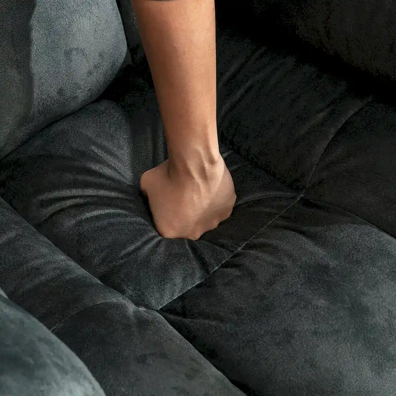 Fauteuil Inclinable à Bascule de Massage Manuel Pivotant 360° avec Chaleur et Vibration