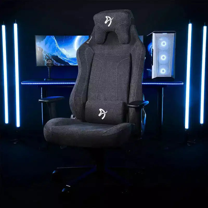 Chaise de bureau et gaming ergonomique Arozzi Vernazza avec inclinaison, pivot, bascule, hauteur réglable et soutien lombaire et cervical