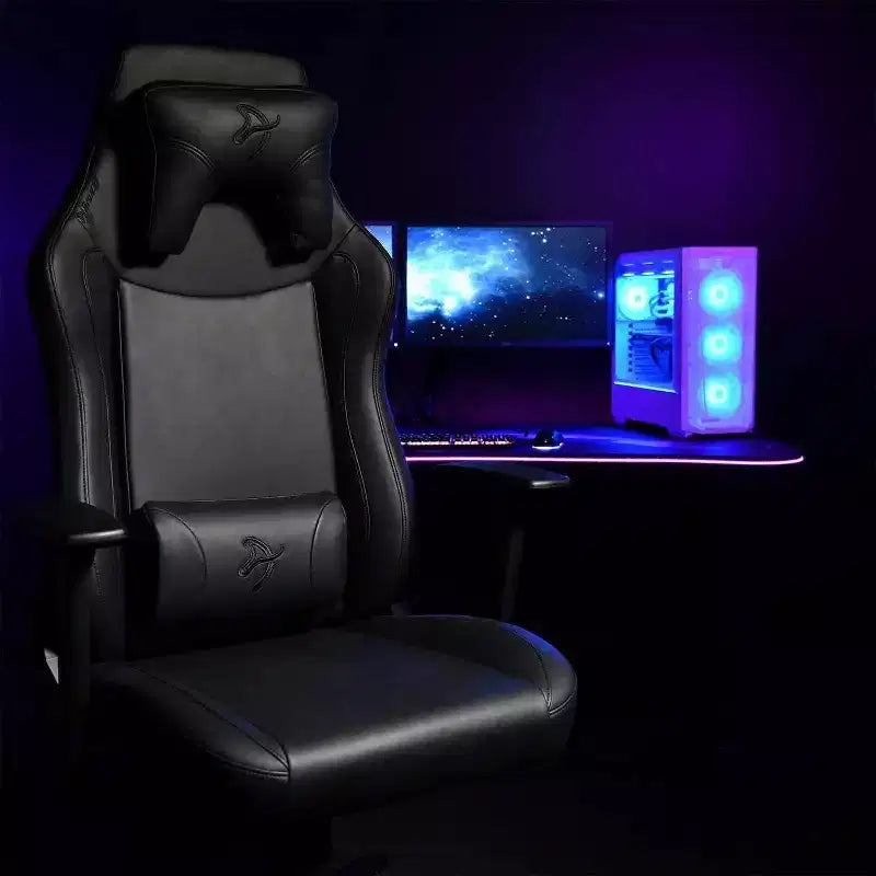 Chaise de bureau et gaming ergonomique Arozzi Vernazza avec inclinaison, pivot, bascule, hauteur réglable et soutien lombaire et cervical