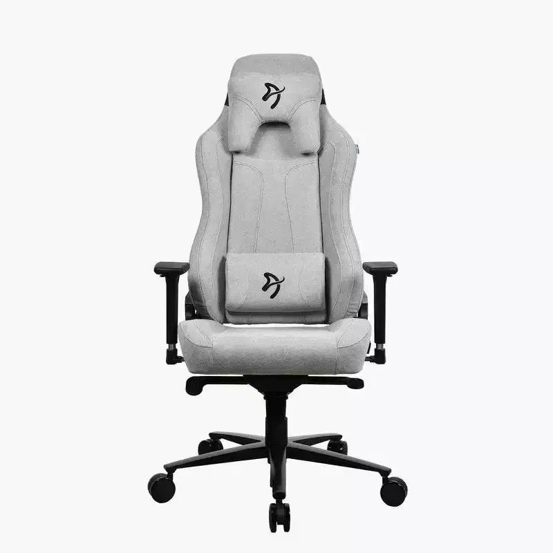 Chaise de bureau et gaming Arozzi Vernazza en tissu doux avec coussins moelleux de soutien cervical et lombaire
