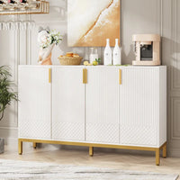 Meuble buffet avec rangement, buffet de 59 po