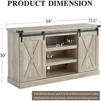 Meuble TV de console multimédia en bois Meuble de divertissement