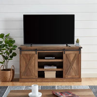 Meuble TV de console multimédia en bois Meuble de divertissement