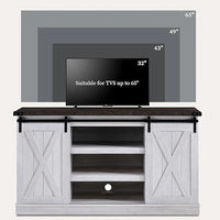 Meuble TV de console multimédia en bois Meuble de divertissement