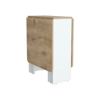 Table pliante à abattants gain de place au design compact
