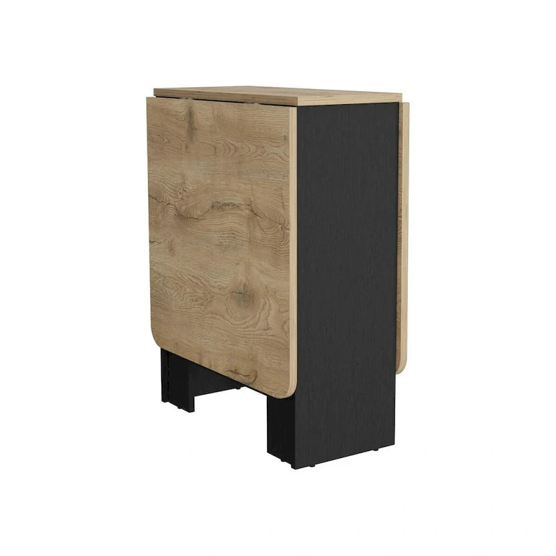 Table pliante à abattants gain de place au design compact