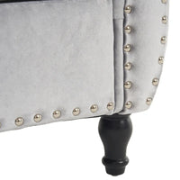 Banc coffre de rangement multifonctionnel traditionnel en velours Xanthia avec oreiller par Christopher Knight Home