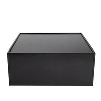 Bibliothèque et table basse multifonction à 4 niveaux blanche, meuble créatif, bibliothèque au sol minimaliste, étagères de rangement
