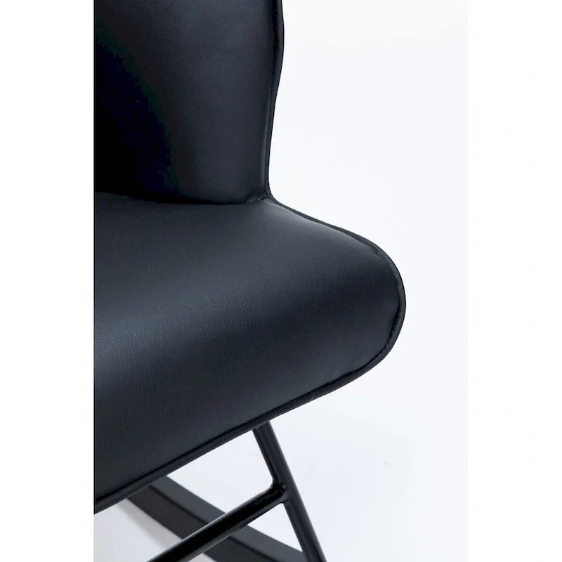Fauteuil à bascule, fauteuil coulissant, fauteuil d'appoint à bascule avec coussin lombaire et ottoman pour chambre de bébé/salon/chambre