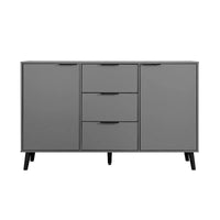 Bahut de buffet avec rangement, meuble de bar à café en bois, 3 tiroirs et 2 portes, armoire de buffet