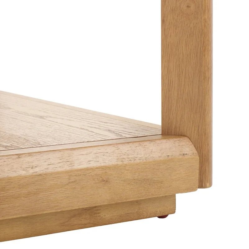 SAFAVIEH Couture Benecarlo table d'appoint à dessus en verre - 22Lx22Px21H