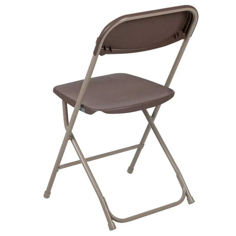 Chaise pliante en plastique - lot de 10, capacité 650LB - chaise d'événement