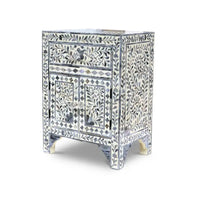 Steve Silver Firoz armoire d'appoint avec incrustation d'os