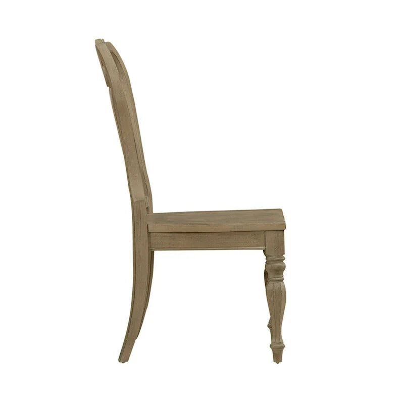 Magnolia Manor Chaise à dossier ajouré (lot de 2)