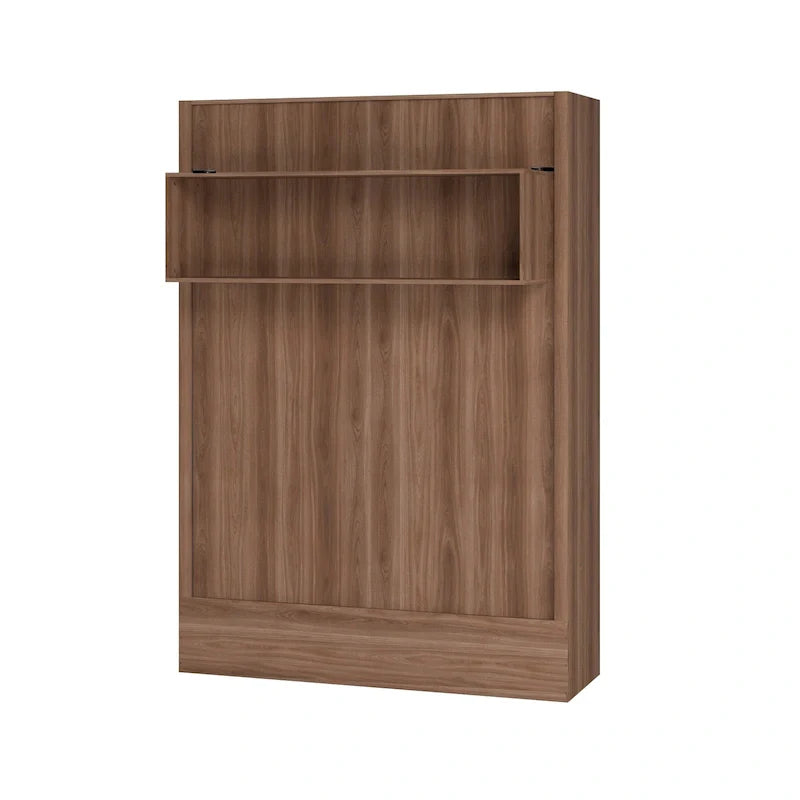 Oakland Living Easy Lift Lit escamotable contemporain Queen brésilien avec étagère