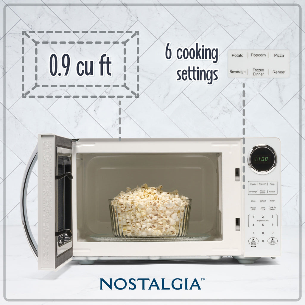 Nostalgia Retro Four micro-ondes de comptoir 0.9 pied cube