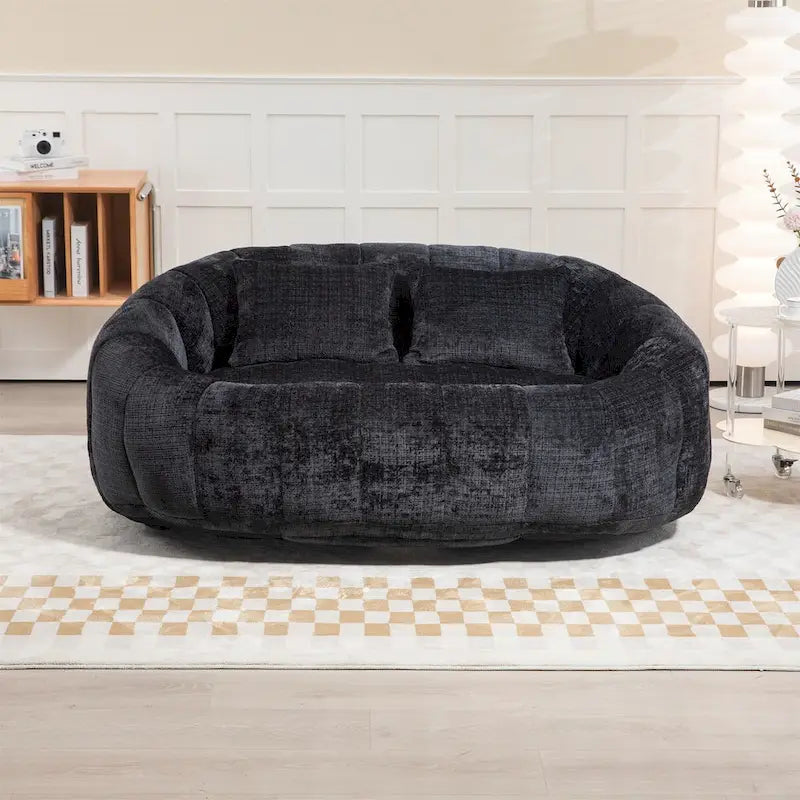 Pouf poire pour adultes - Canapé moelleux multicolore